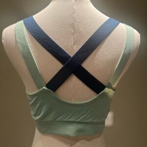 Colorful Strappy Sports Bra